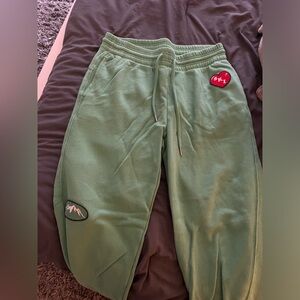 Very cute aerie sweats with patches